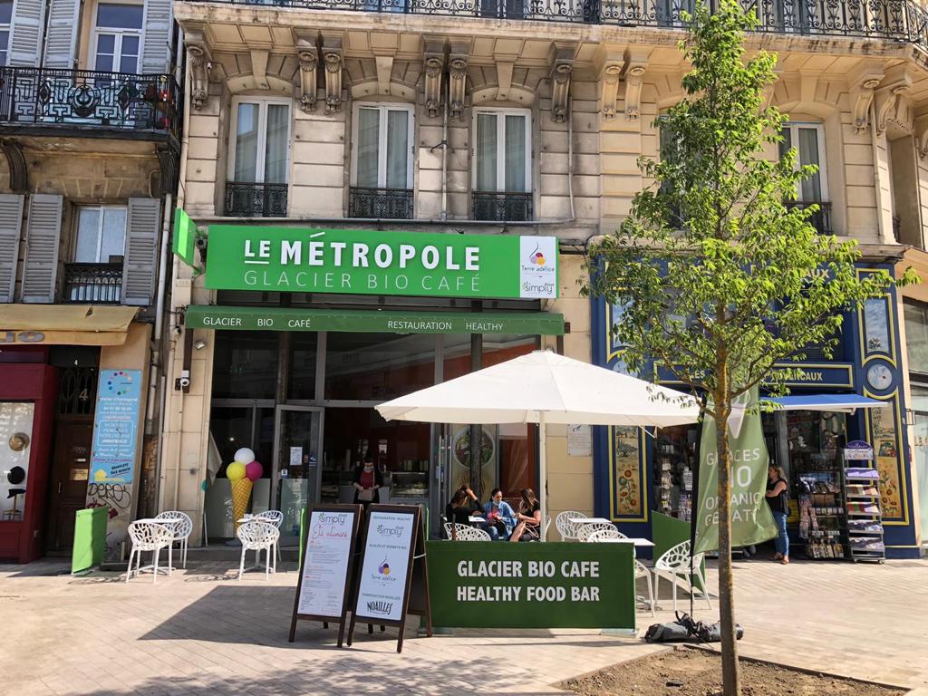 Glacier Bio Café Le METROPOLE
