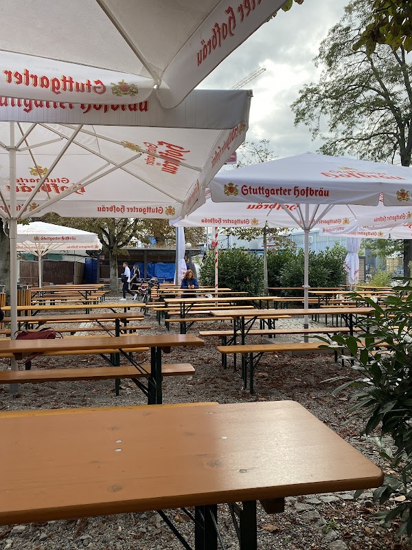 Biergarten im Schloßgarten